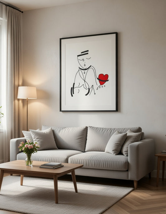 Coeur enchainé - Oeuvre d'art - Anthony VELLA