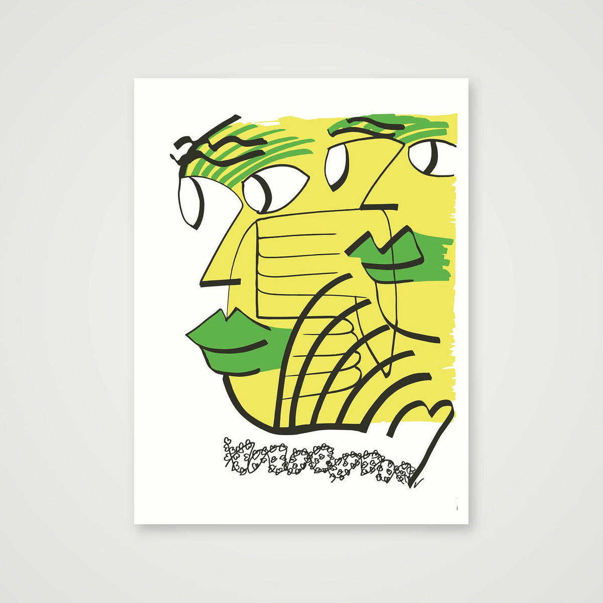 Regards fixe — 60×80cm, 24×31" Print only