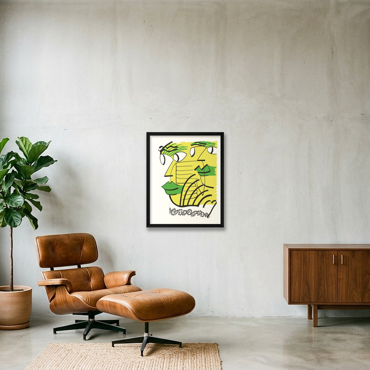 Regards fixe — 40×50cm, 16×20" Black Frame