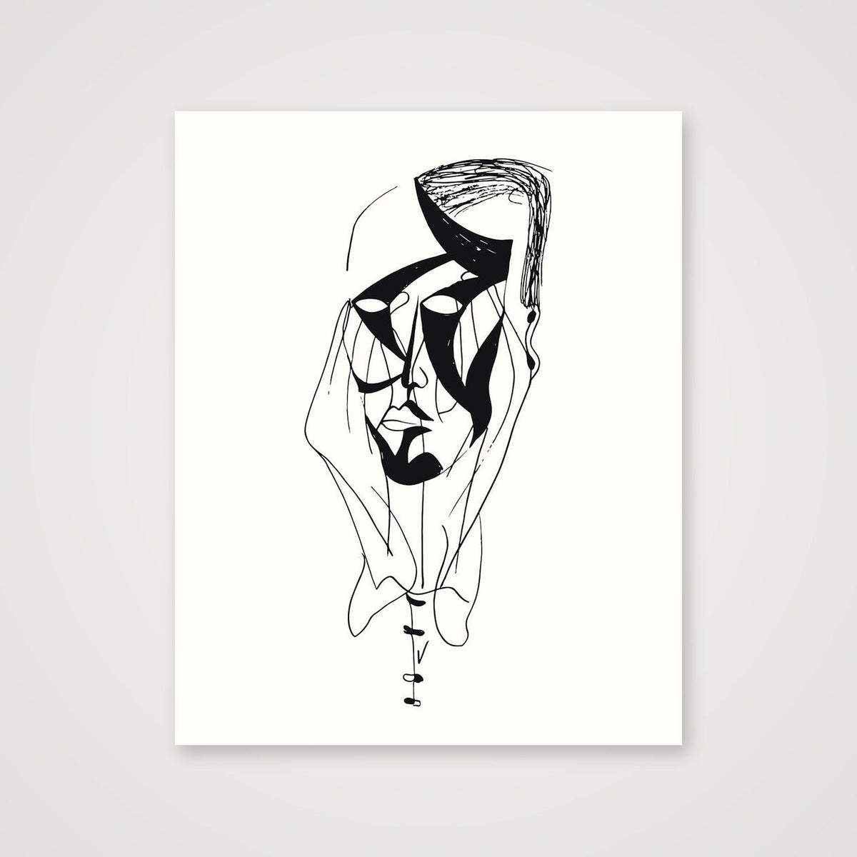 Le spectateur — 40×50cm, 16×20" Print only