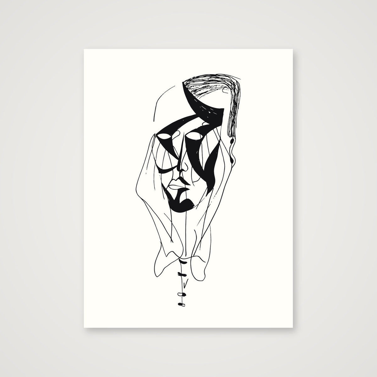 Le spectateur — 30×40cm, 12×16" Print only