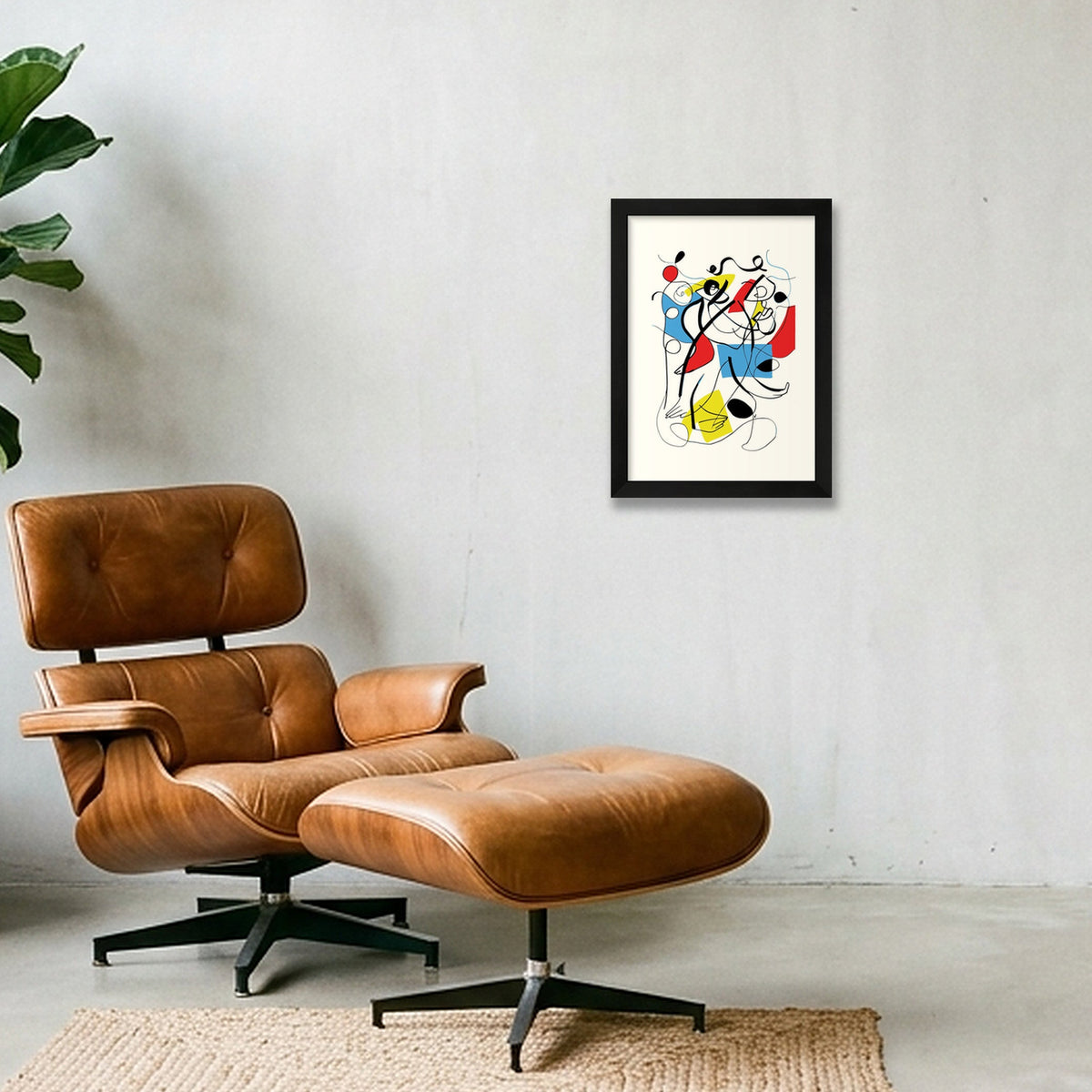 Entre nous — A4 (21×30cm, 8×12") Black Frame