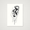 Le spectateur — A4 (21×30cm, 8×12") Print only