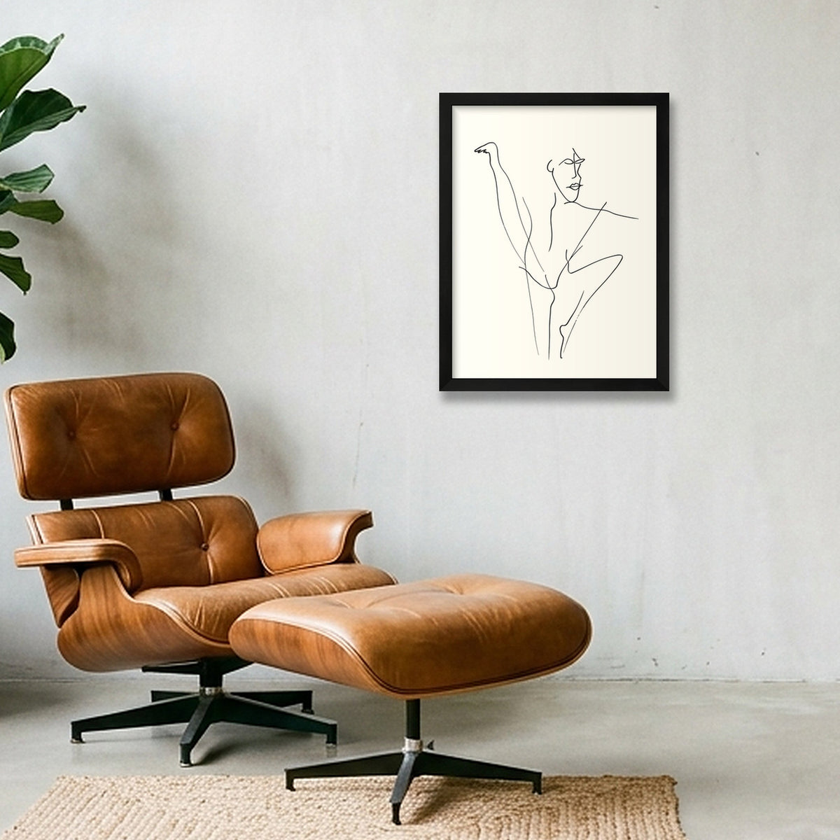 Le ballet — 30×40cm, 12×16" Black Frame