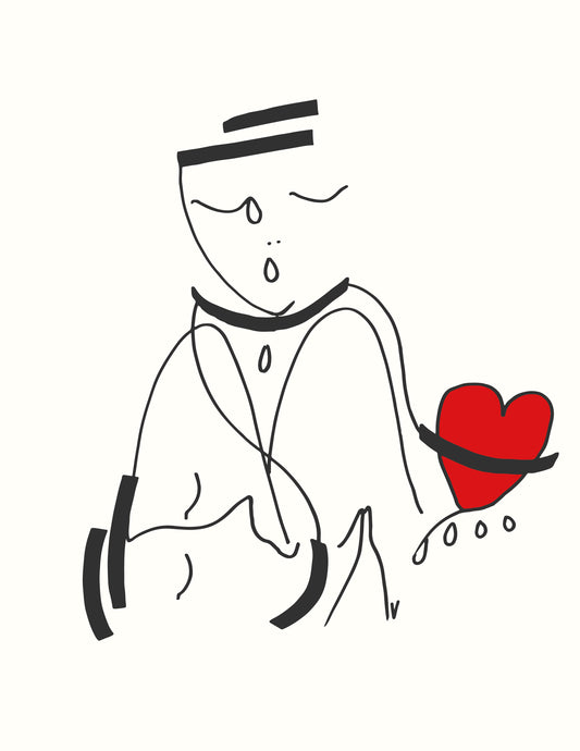 Coeur enchainé - Oeuvre d'art - Anthony VELLA