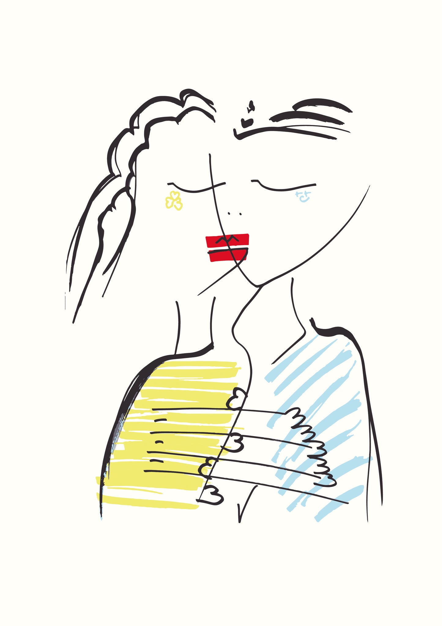 Le baiser - Oeuvre d'art - Anthony VELLA