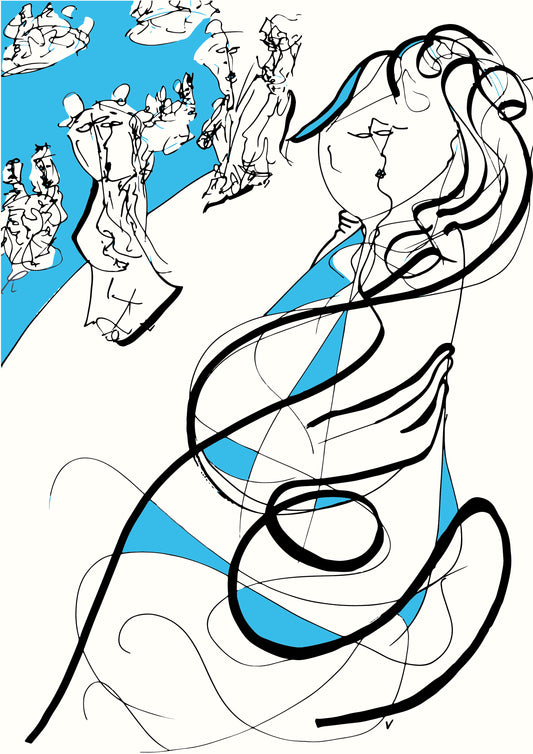 Le bal - Oeuvre d'art - Anthony VELLA