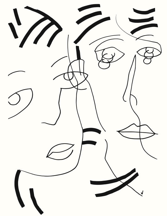 Regards croisés - Oeuvre d'art - Anthony VELLA