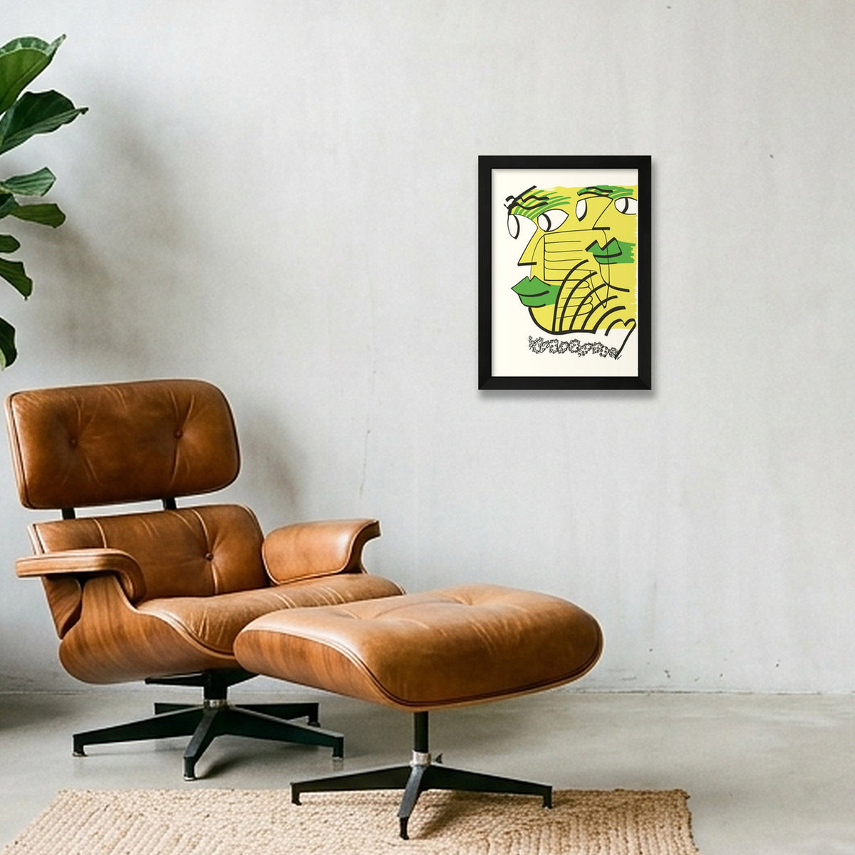 Regards fixe — A4 (21×30cm, 8×12") Black Frame