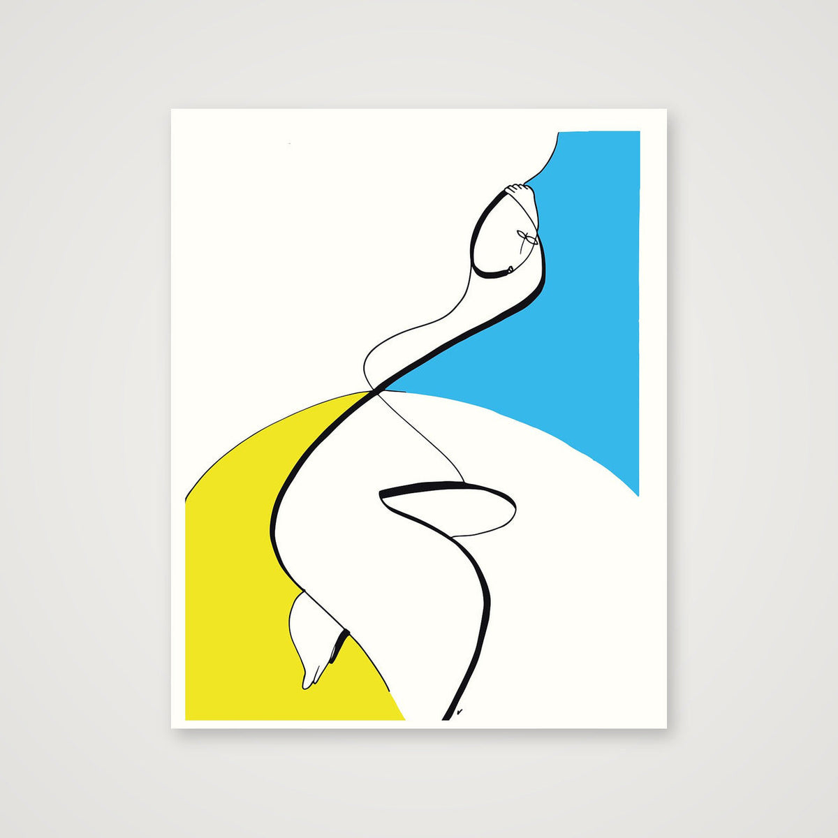 Coup de vent — 40×50cm, 16×20" Print only