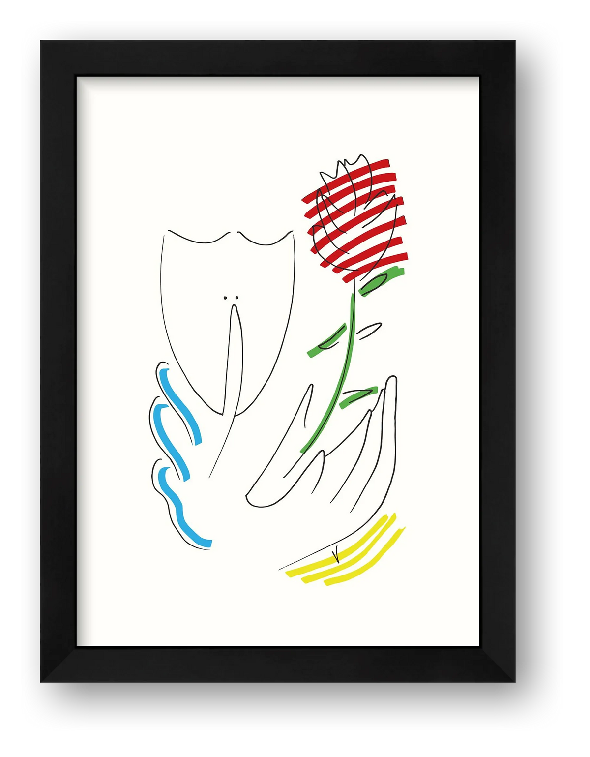 La Fleur — framed