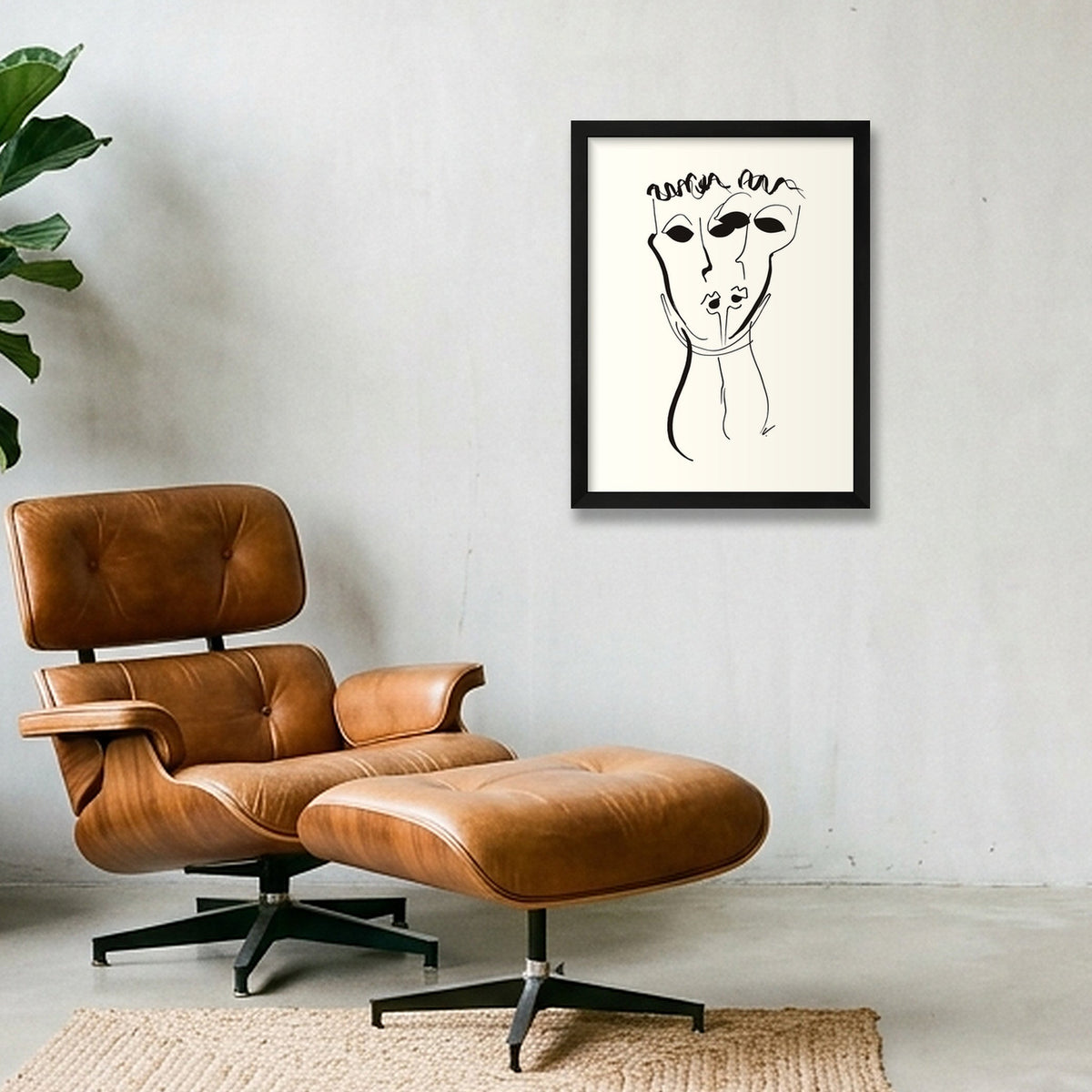 Schizo — 30×40cm, 12×16" Black Frame