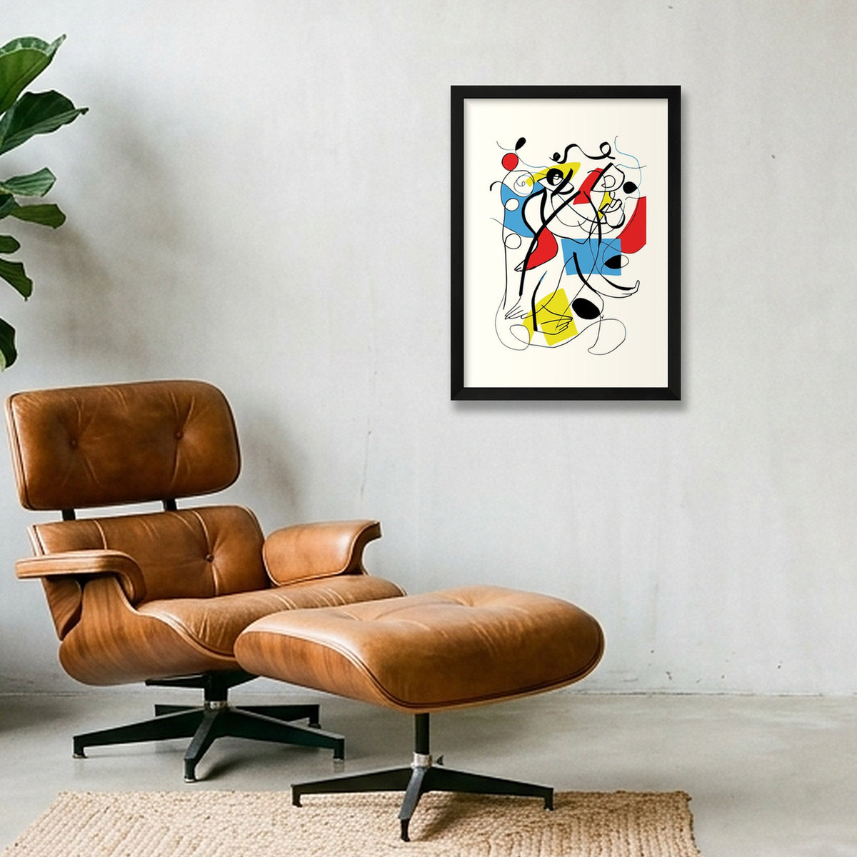 Entre nous — A3 (30×42cm, 12×17") Black Frame