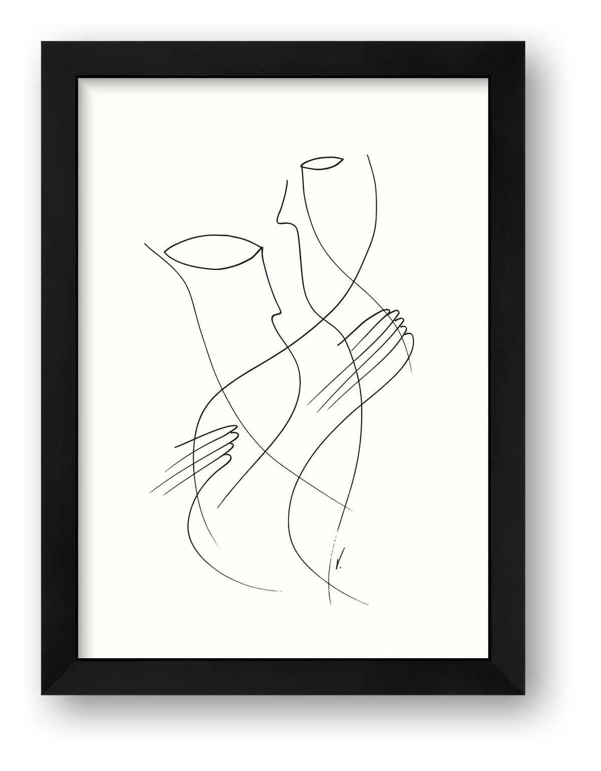 Portée — framed