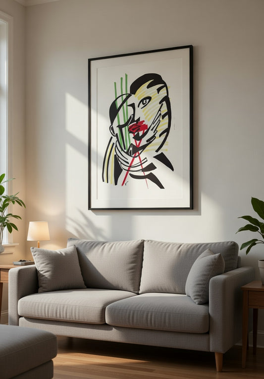 Amour zébré - Oeuvre d'art - Anthony VELLA